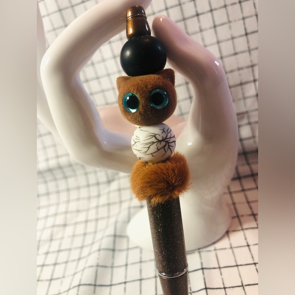 Handmade Other - Crazy Cat Lady (Brown) Custom Ink Pen